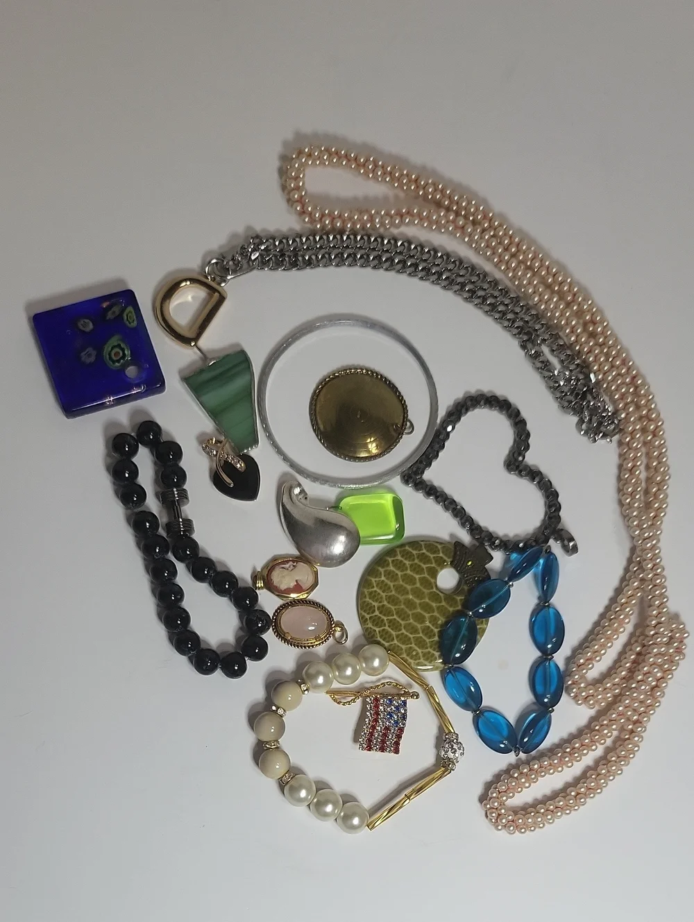 Assorted Jewelry Lot - For Crafting Mixed Colors